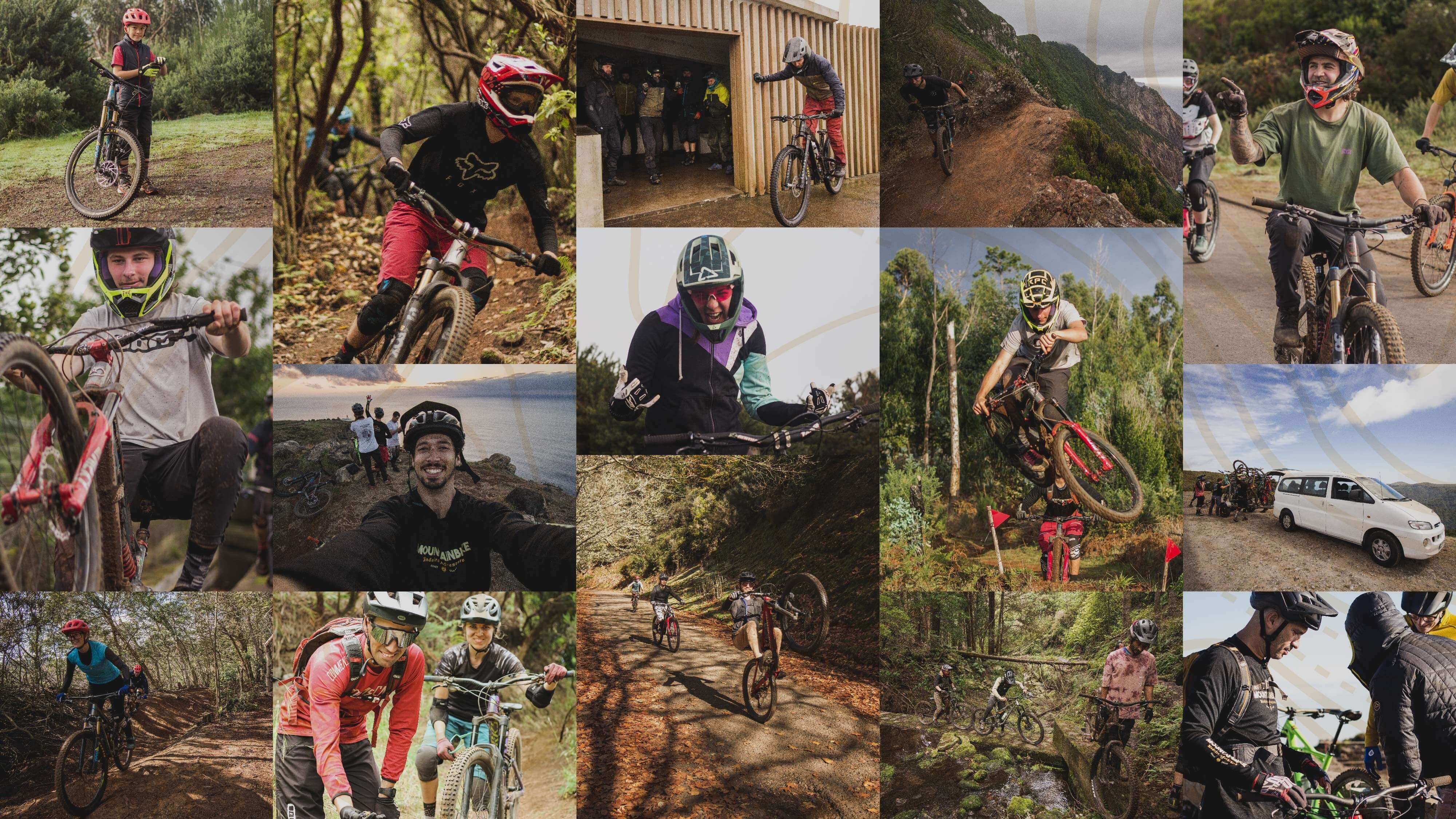 Riding through the rugged terrain of Madeira Island, feeling alive with every twist and turn on my mountain bike